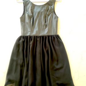 Black cocktail dress